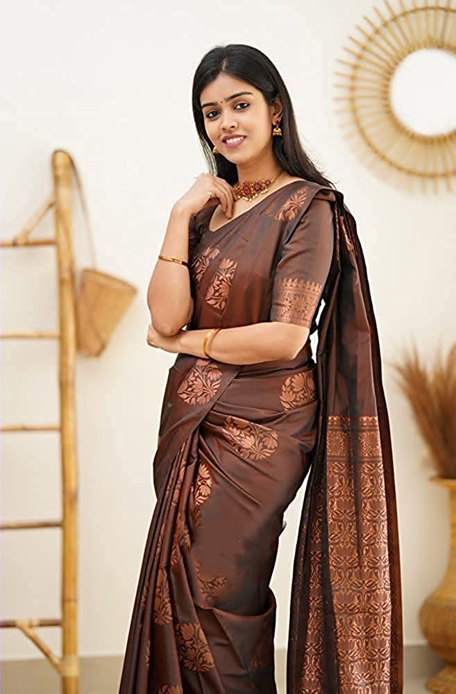 Mf 71 Soft Lichi Silk Designer Saree Catalog